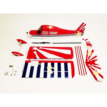 OMPHobby Super Decathlon 55 Inch Balsa Airplane ARF