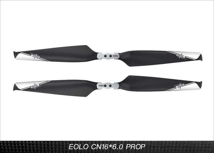 Eolo Foldable Carbon Fiber Reinforced Nylon UAV Propellers 16x6.0 inch - A Pair