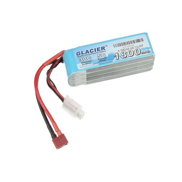 Glacier 30C 1800mAh 4S 14.8V LiPo Battery