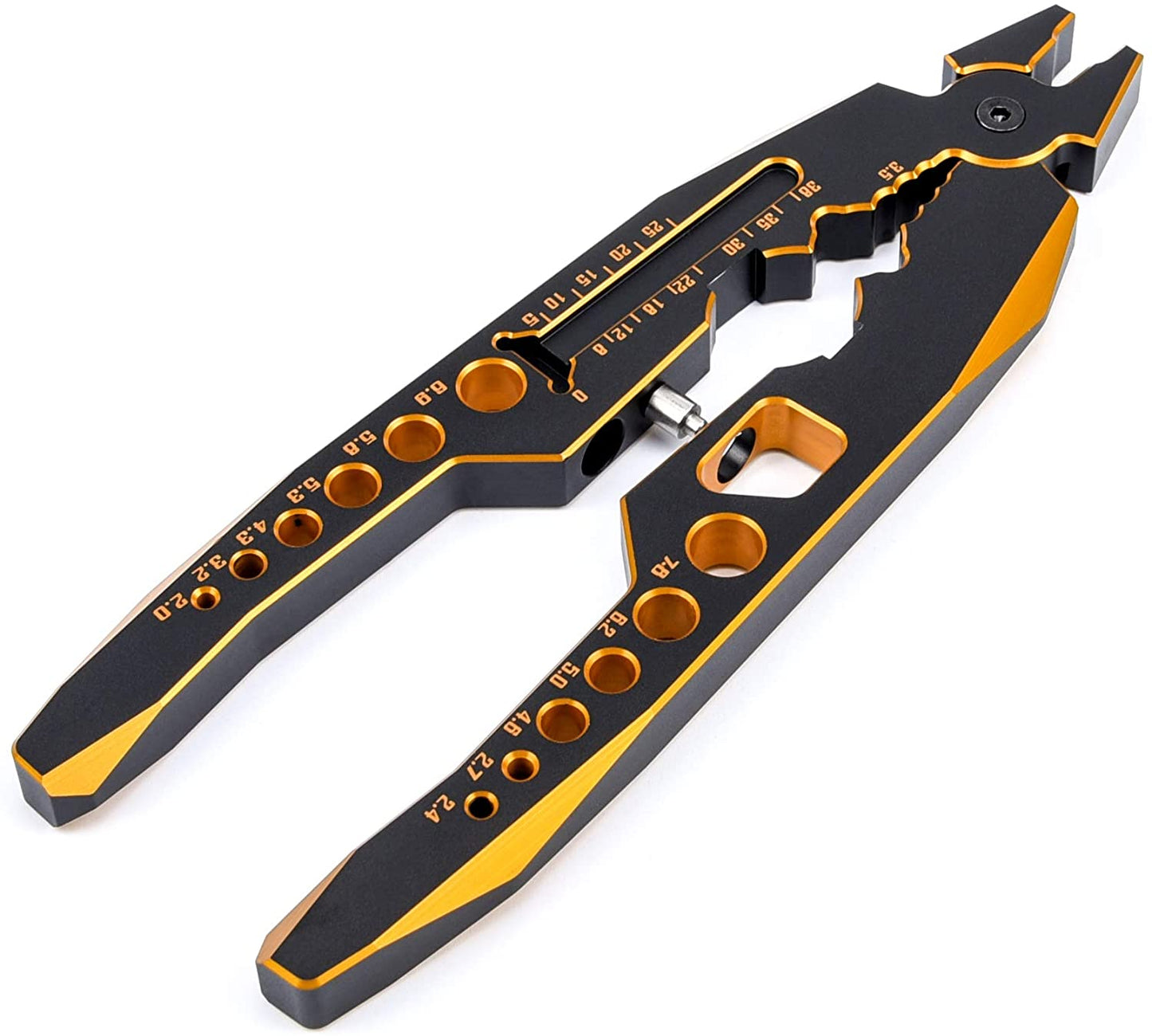 Multifunctional Pliers Shock Absorber For 1/10 1/8 RC Car in Golden