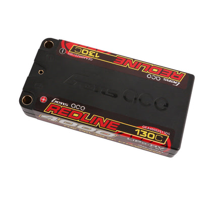 Gens Ace Redline Series 4000mAh 7.6V 130C 2S1P HardCase 65# HV Lipo Battery With 5.0mm Bullet LCG