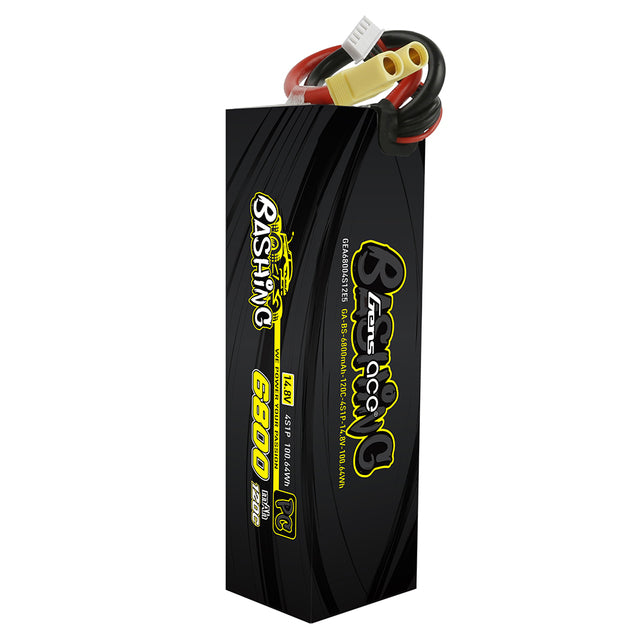 Gens Ace 6800mAh 14.8V 120C 4S1P Lipo Battery Pack With EC5 Plug