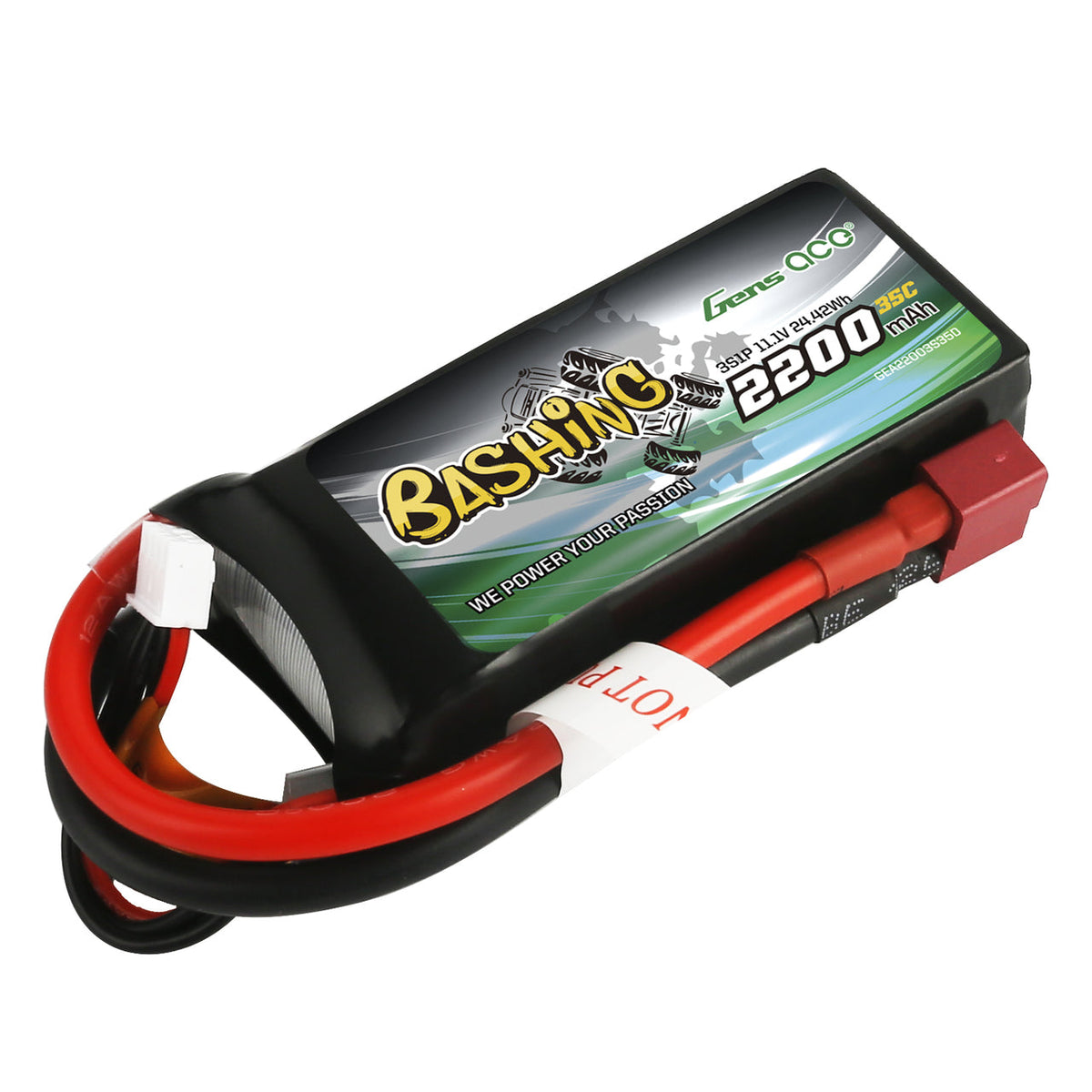 Gens ace LiPo 11.1V 3S1P 45C 2200mAh (Gebraucht) in Yvorne für CHF 5 Gens ace LiPo 11.1V 3S1P 45C 2200mAh (Gebraucht) in Yvorne für CHF 5