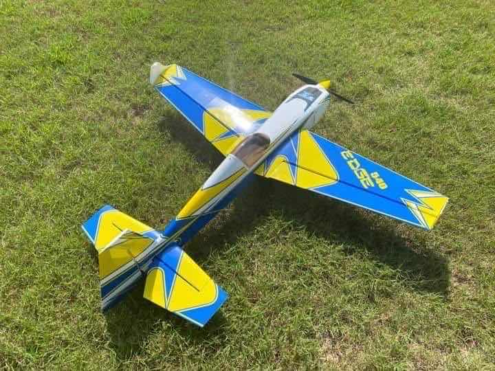 OMP Hobby 60" 70E Edge 540 Kevlar Reinforced Balsa 3D Airplane Receiver Ready