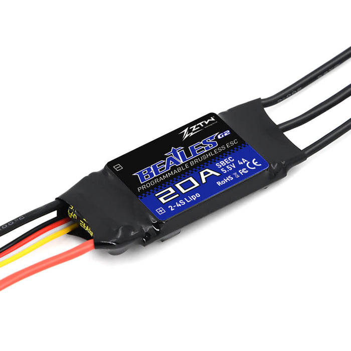 ZTW Beatles 20A SBEC G2 Series ESC for Airplanes