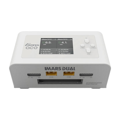 GensAce Imars Dual Channel AC200W/DC300W Balance Charger