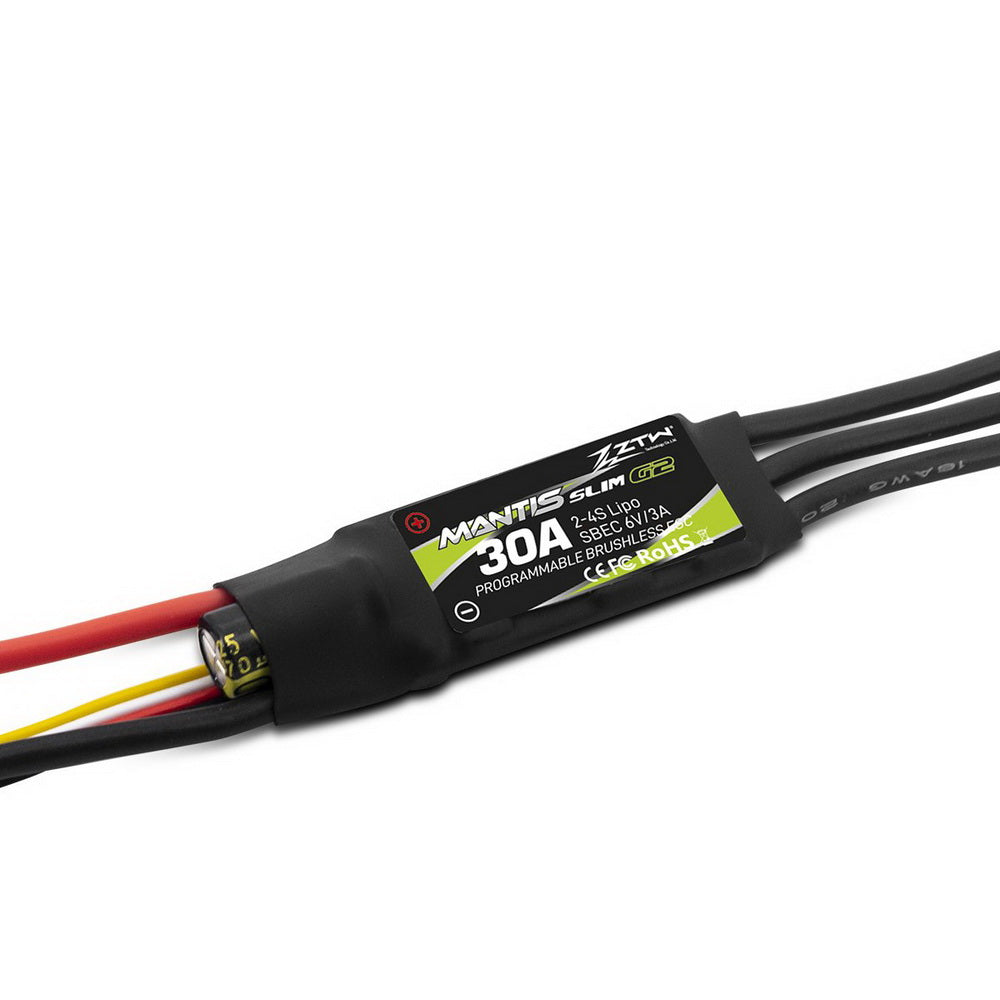 ZTW Mantis Slim 30A SBEC G2 Series ESC for Airplanes