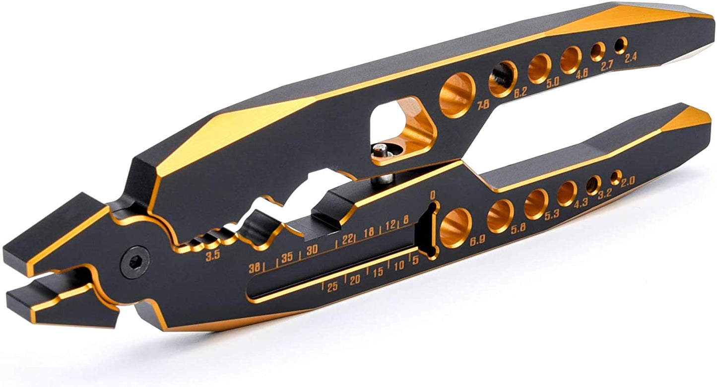 Multifunctional Pliers Shock Absorber For 1/10 1/8 RC Car in Golden