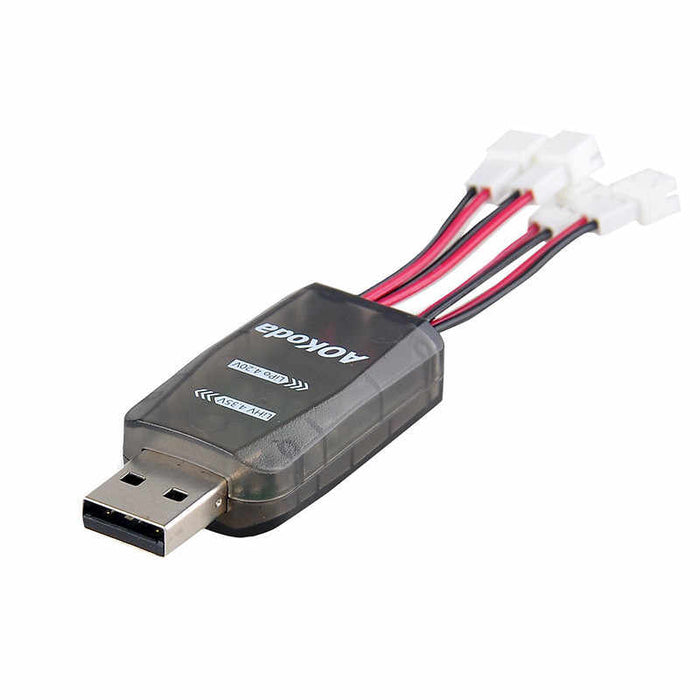 AOKoda 4in1 CX405 4CH PH2.0 Multi Micro USB Lipo Battery Charger