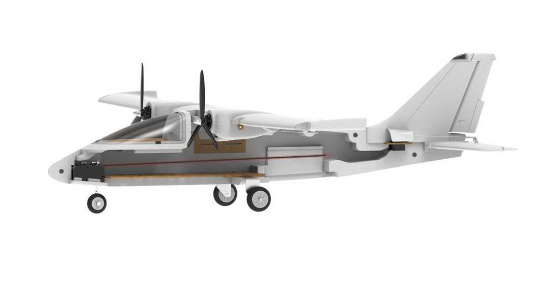 Sonic Modell Binary Twin FPV Airplane KIT