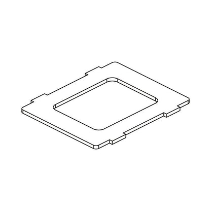 OMPHOBBY M2 3D Helicopter Carbon fiber bottom plate OSHM2027 - Ohio Model Planes