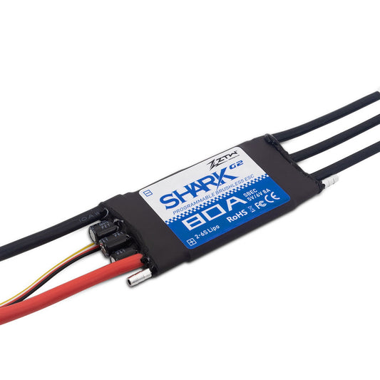 ZTW Shark 100A G2 Series 32-Bit Water Cooled Marine Brushless ESC