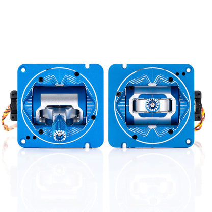 RadioMaster AG01 Full CNC Metal Hall Sensor Gimbal Quad Ball Bearings Travel Adjustment for TX16S Radio Transmitter Set