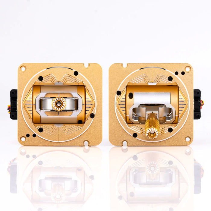 RadioMaster AG01 Full CNC Metal Hall Sensor Gimbal Quad Ball Bearings Travel Adjustment for TX16S Radio Transmitter Set