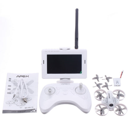 First Step RC FPV101 Ready to Fly FPV Drone Radio Combo Monitor Version