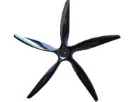 Falcon 5-Blade Carbon Props for Turbo-Prop Engines