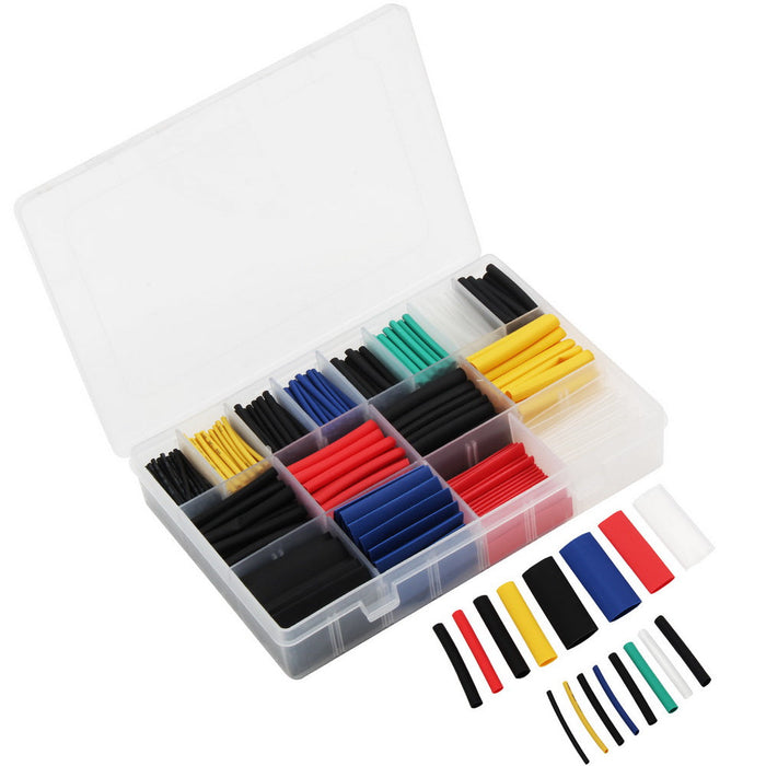 680 Pieces Heat Shrink Tubing Set