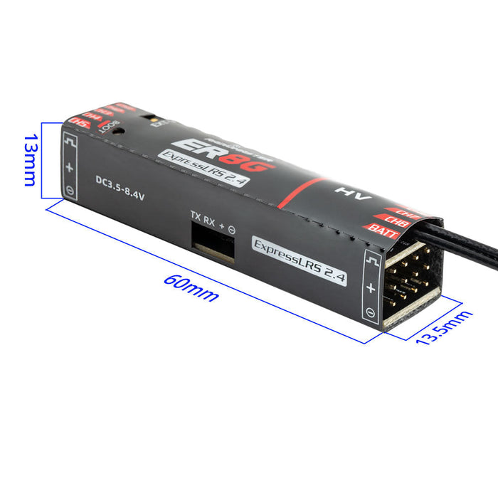 RadioMaster ER8 2.4GHz ELRS PWM Receiver