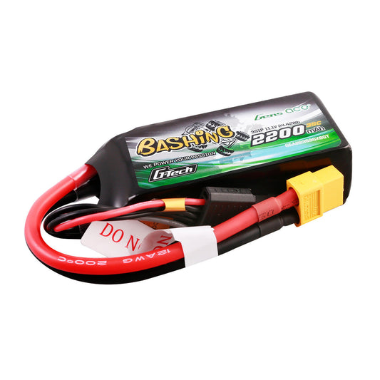 Gens Ace Bashing 11.1V 2200mAh 35C 3S1P G-Tech Lipo Battery Pack With XT60 Plug