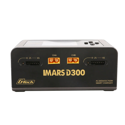 Gens Ace IMARS D300 G-Tech Dual Channel AC/DC 300W/700W RC Battery Charger