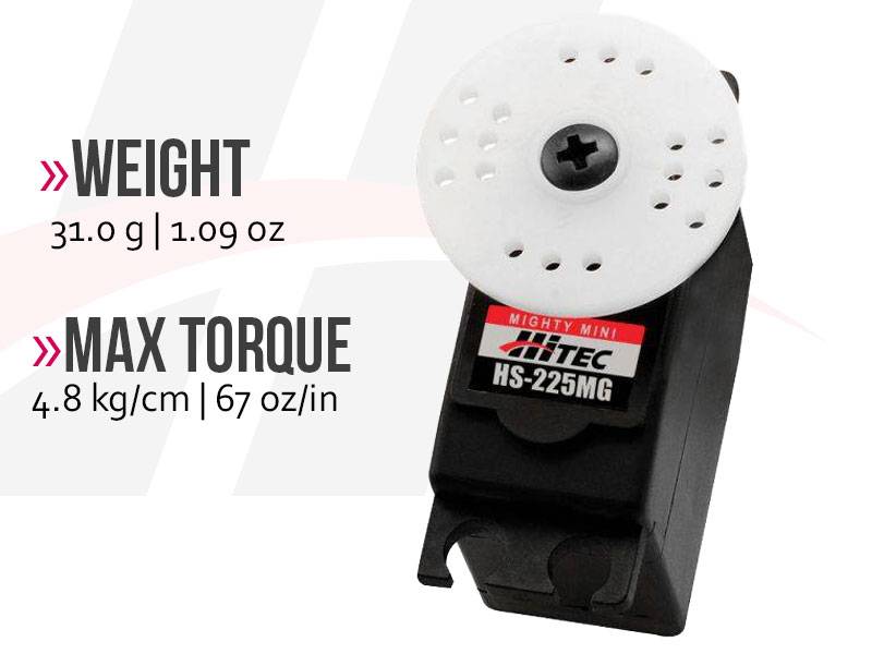 HiTec HS-225MG Mini Analog Metal Gear Servo