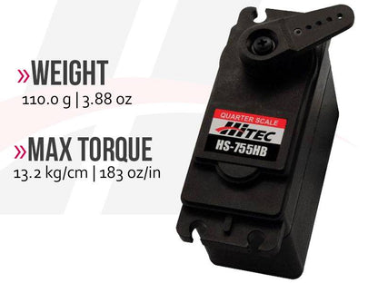 HiTec  HS-755MG Giant Scale Analog Metal Gear Servo