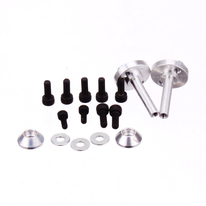 OMP Hobby Super Decathlon 55 Inch Wheel Axle Set