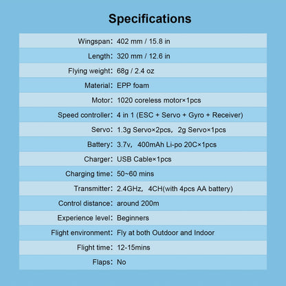 Top RC Mini RC Model Plane P47 Ready to Fly Mode 2