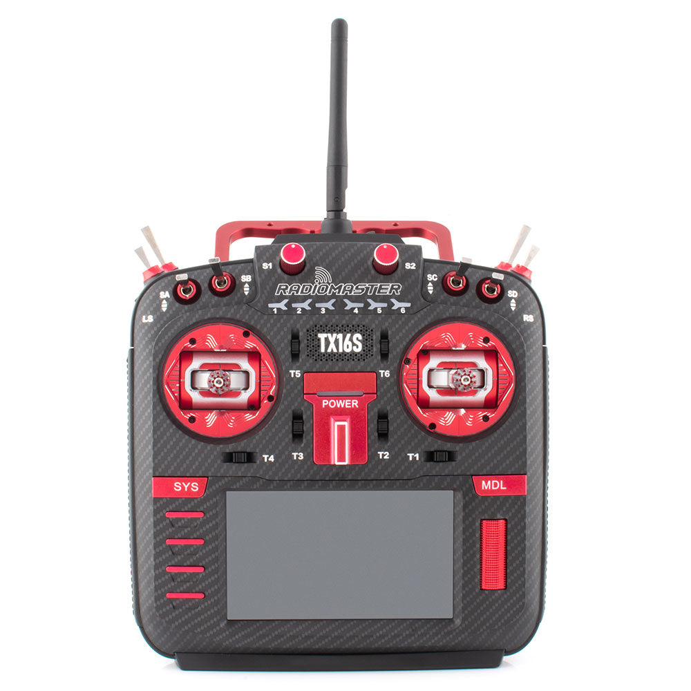 RadioMaster TX16S MK II Max Radio Controller 4 in 1 with AG01 CNC Hall Gimbal