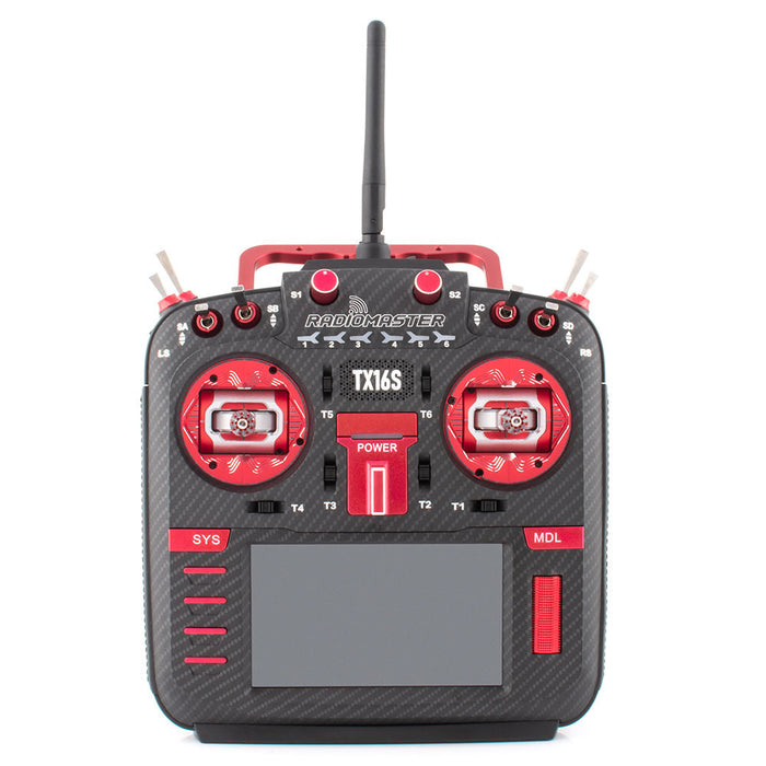 RadioMaster TX16S MK II Max Radio Controller 4 in 1 with AG01 CNC Hall Gimbal