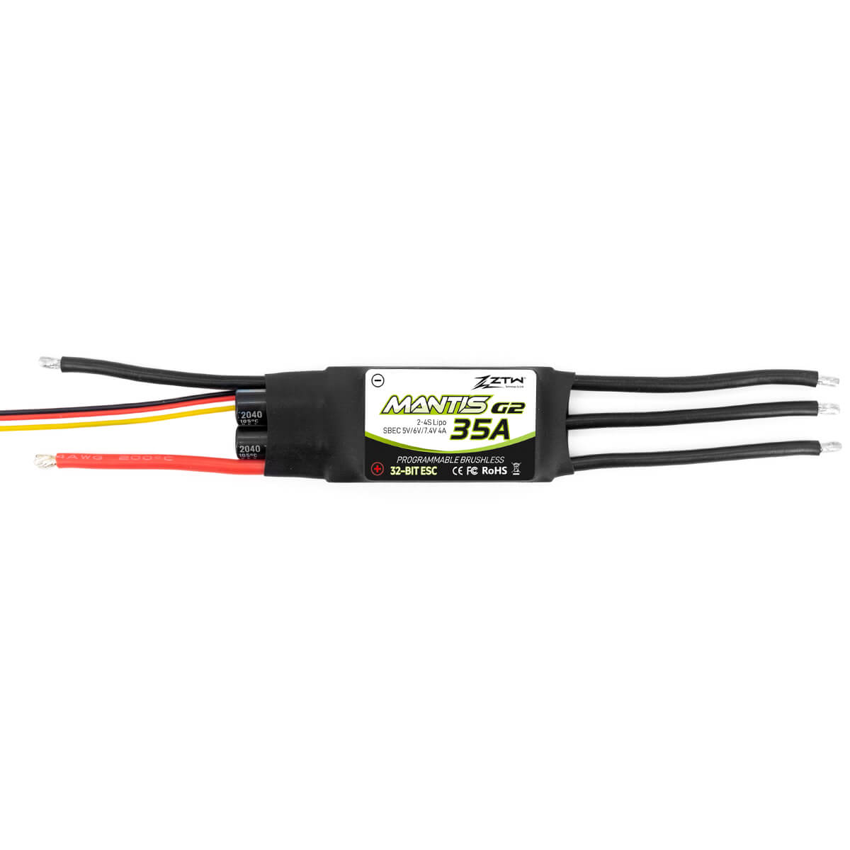 ZTW Mantis 35A SBEC G2 Series ESC for Airplanes