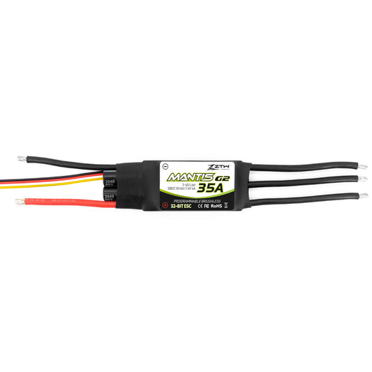 ZTW Mantis 35A SBEC G2 Series ESC for Airplanes