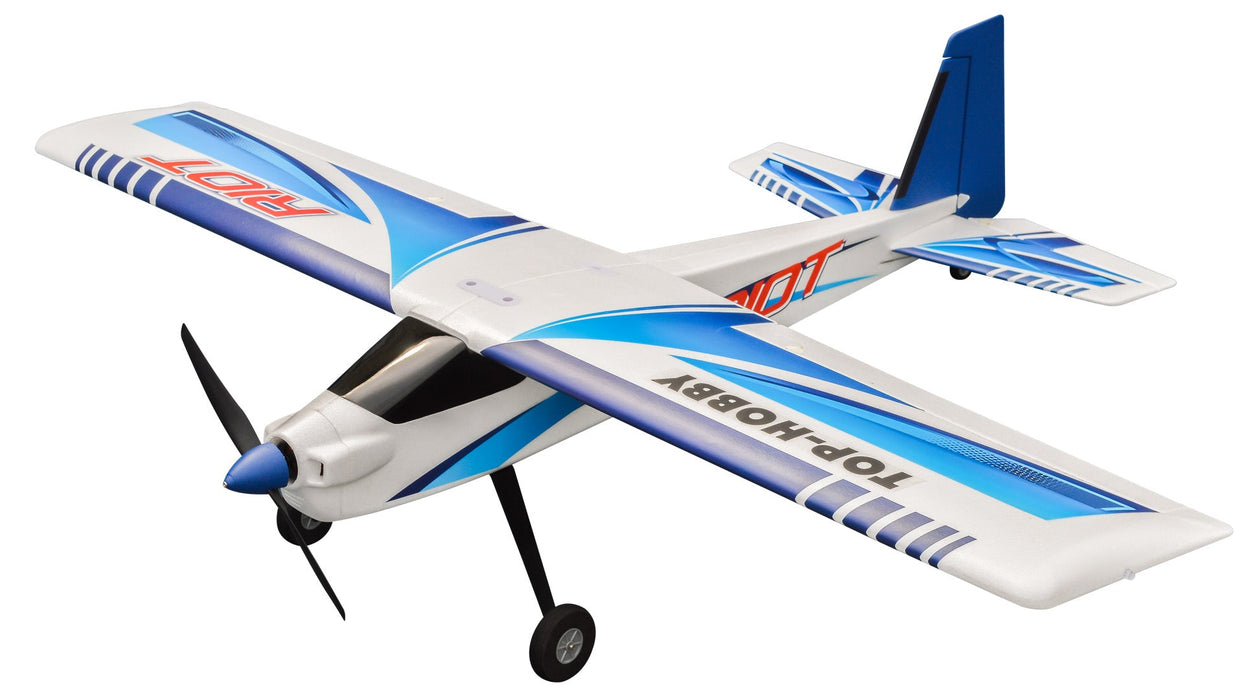 Top RC RIOT 1400mm Wingspan EPO Practice Sport RC Airplane PNP