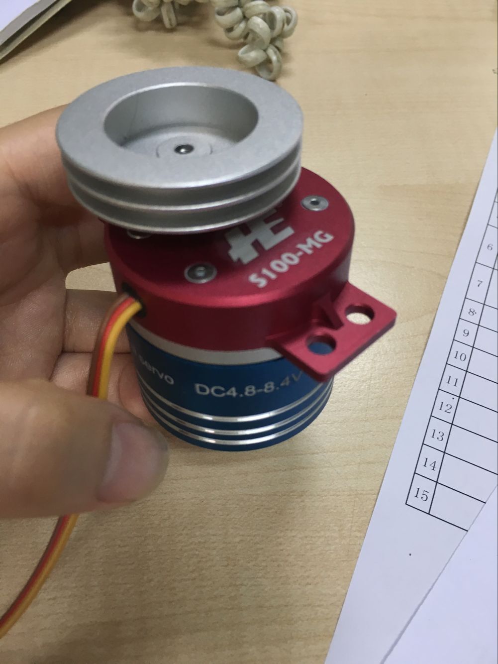 MPI Brushless Sail Winch Servo