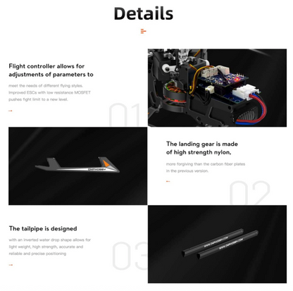 OMPHobby M1 Dual Brushless Direct-Drive Motor Helicopter RTF Combo