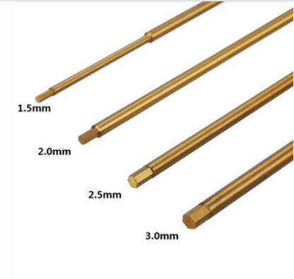 18PCS RC Tools Kits Hex Screwdriver Set Titanium Nitride Coated