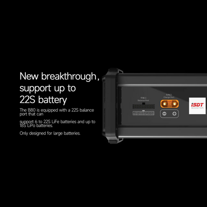 ISDT B80 Professional 22S smart Lipo Charger and Discharger