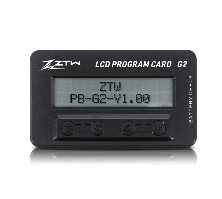 ZTW G2 Series ESC Programming Card