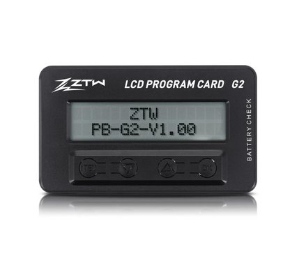 ZTW G2 Series ESC Programming Card