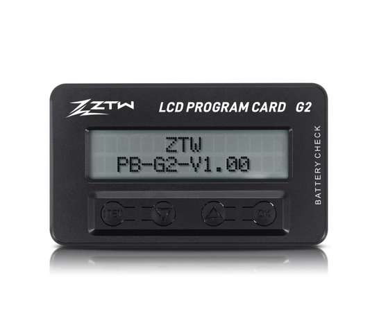 ZTW G2 Series ESC Programming Card