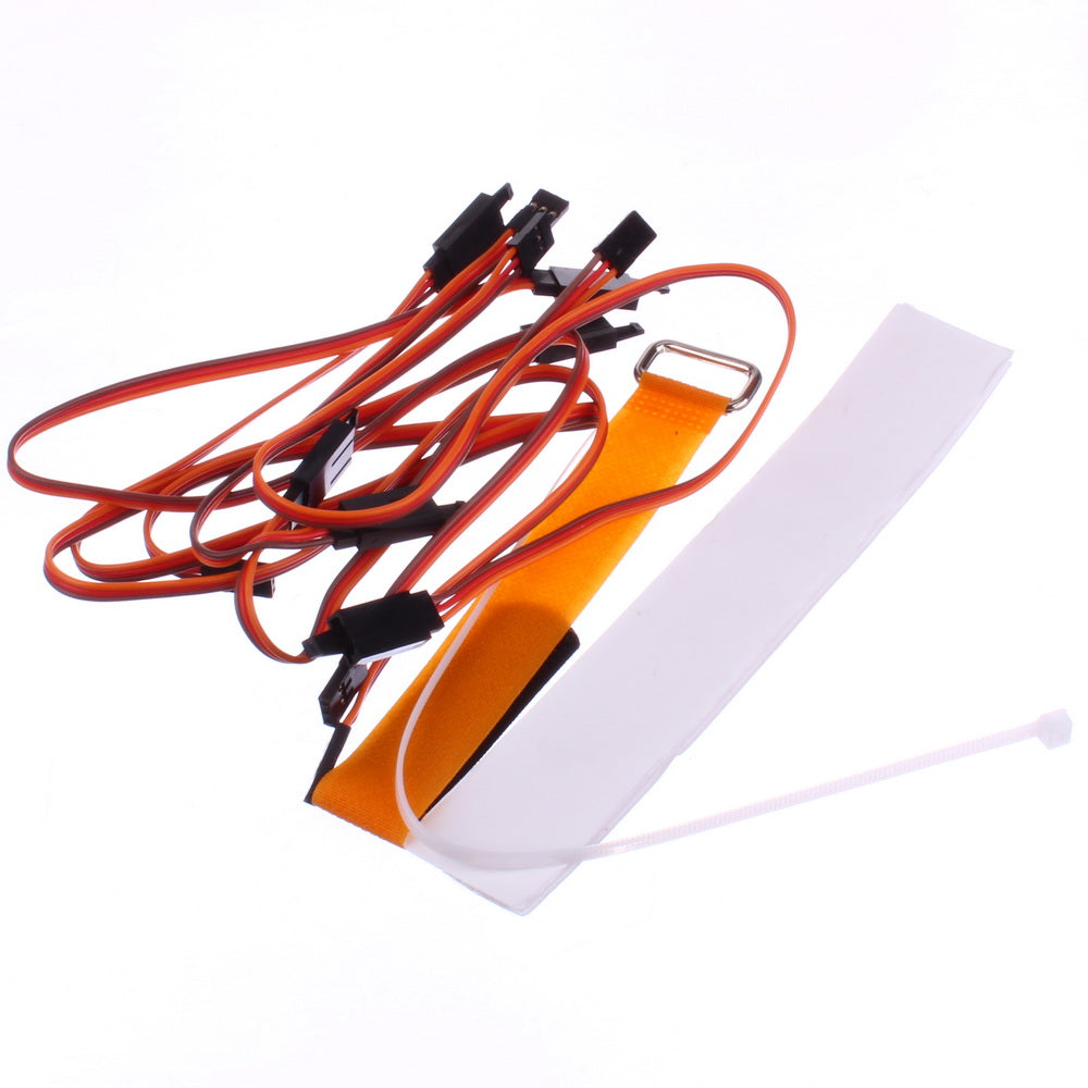 OMPHOBBY 49" BigHorn Servo Extensions & Battery Strap — MPI Hobby