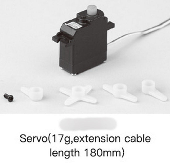 Top RC Rudder or Elevator 17g Servo with 400mm Lead for RIOT or Thunder