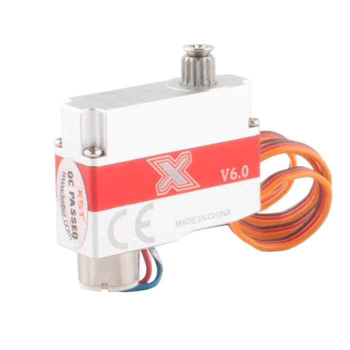 KST X08N V6.0 Metal Gear Digital Servo HV 8.4V 0.09s 2.8kg.cm 111oz.in for RC Gliders