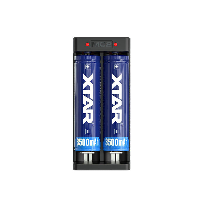 XTAR MC2 2 Bay USB Lithium ion Battery Charger