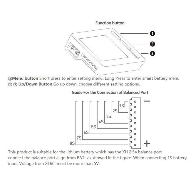 ISDT BG-8S Battery Cell Checker