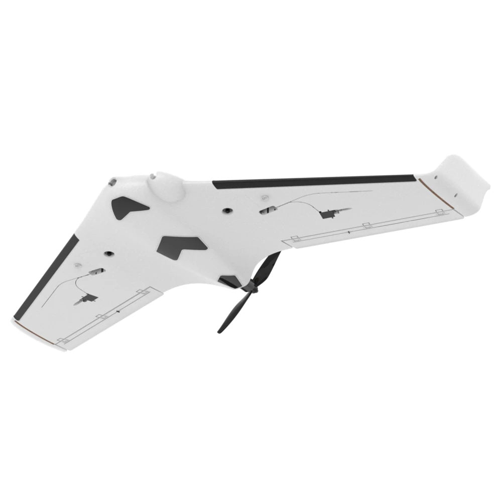 Sonic Modell AR Wing Pro WHITE FALCON 1000mm Wingspan EPP FPV Flying Wing RC Airplane PNP Compatible DJI HD Air Unit System