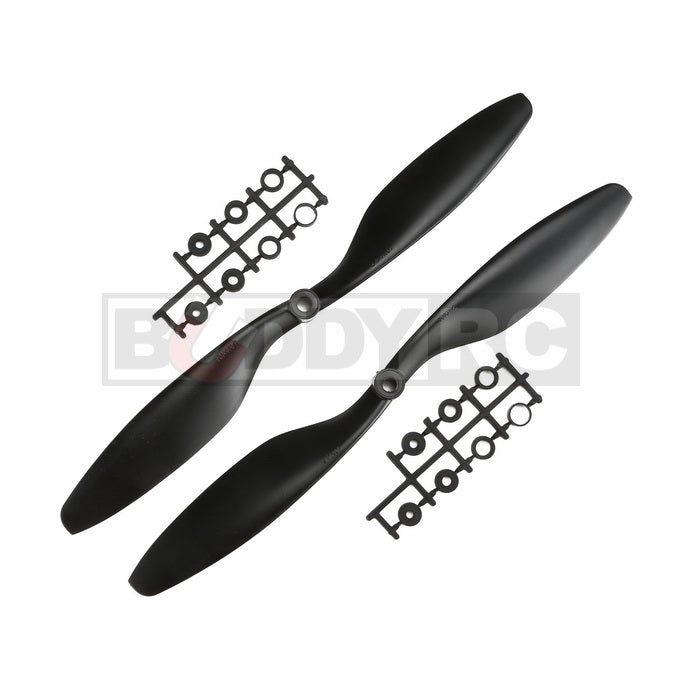 Black GemFan 9X4.7 inch Slow Flyer Reverse CW Propellers