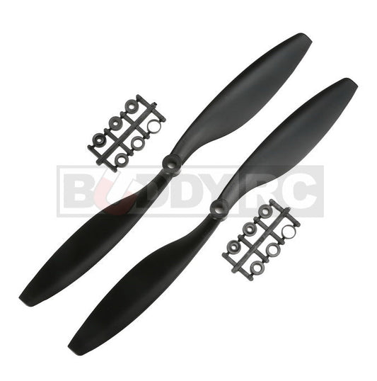 GemFan 8X3.8 inch Slow Flyer Normal Rotation CCW Propellers Black