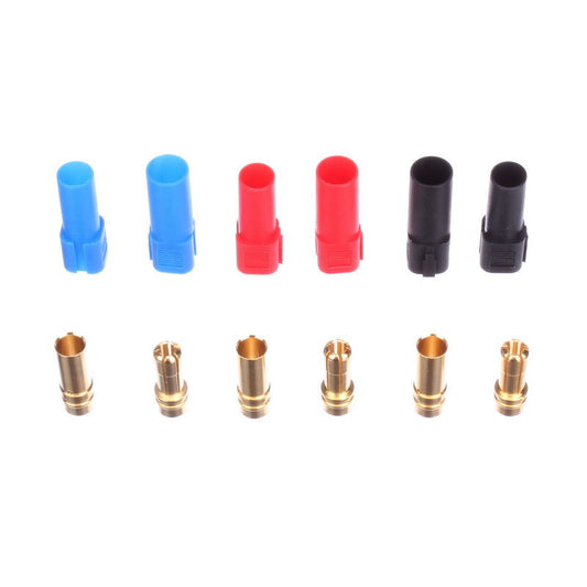 XT150 Connectors Black Blue Red 3 Pairs
