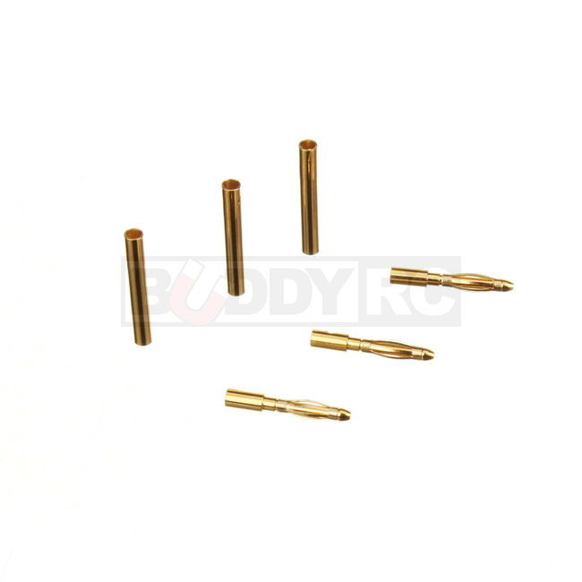 2mm Bullet Connectors 3 Pairs